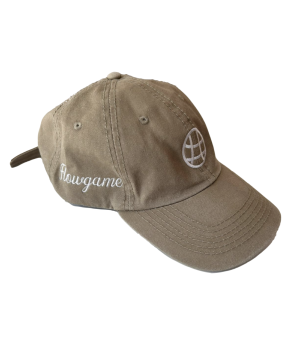 Gorra "World" Beige - Imagen 2