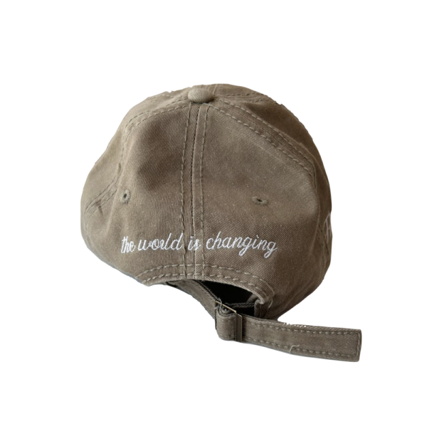 Gorra "World" Beige - Imagen 4